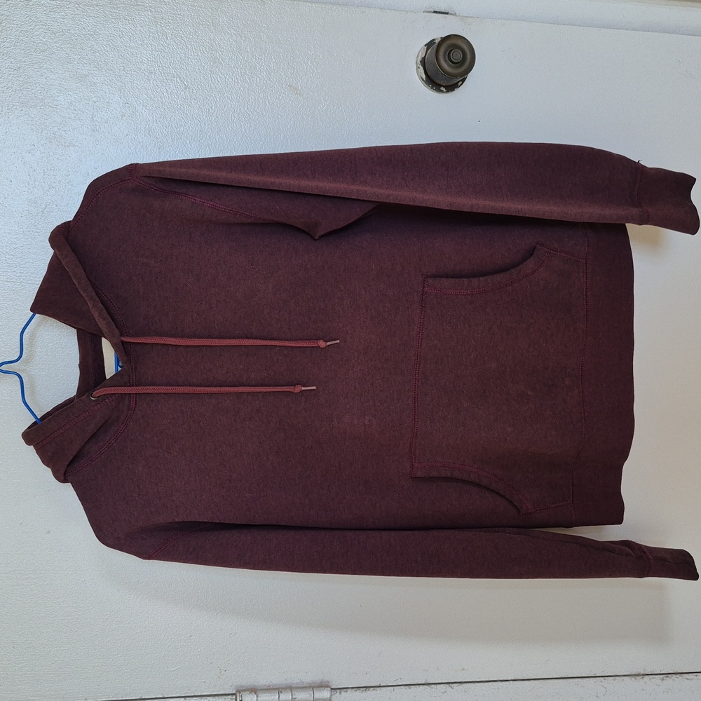 Old Navy Dark Purple Knit Hoodie